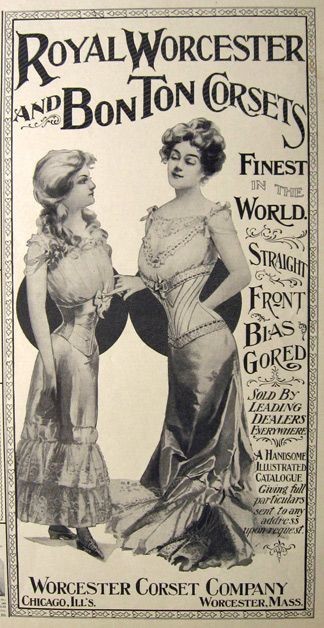 Vintage Corset Adverts - Various Corset Makers 1901 - 1911